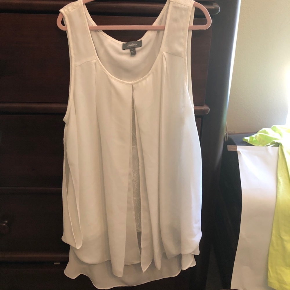 neiman marcus sleeveless blouse
